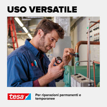 Carica l'immagine nel visualizzatore di Gallery, Tesa Nastro extra Power Extreme Repair - 2,5 m x 19 mm - Nero