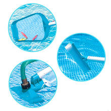 Carica l'immagine nel visualizzatore di Gallery, Intex 29056 - Kit di Pulizia Basic per Piscina, Plastica, Azzurro