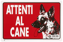 Carica l'immagine nel visualizzatore di Gallery, CART.20X30 ATTENTI AL CANE
