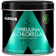 Carica l'immagine nel visualizzatore di Gallery, Spirulina e Clorella Bio 1800mg - 600 Compresse (+3 Mesi)