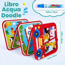 Carica l'immagine nel visualizzatore di Gallery, Set 2 Libri Magici Riutilizzabili per Colorare Bambini 1 Anno+