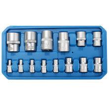 Carica l'immagine nel visualizzatore di Gallery, CCLIFE Set di chiavi a bussola Torx E4-E24 1/4 3/8 1/2 pollici