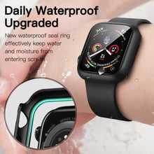Carica l'immagine nel visualizzatore di Gallery, JETech Cover Impermeabile per Apple Watch Series 11/10 46mm, Nero