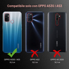 Carica l'immagine nel visualizzatore di Gallery, Captor Cover Trasparente per Oppo A53 / A53S, Custodia TPU in Silicone Flessibile Morbida e Sottile, Protezione Fotocame
