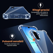 Carica l'immagine nel visualizzatore di Gallery, iVoler Anti Ingiallimento Chiaro Cover per Samsung Galaxy A18 / A17 / A16 4G / 5G, [Antiurto di Grado Militare] Custodia