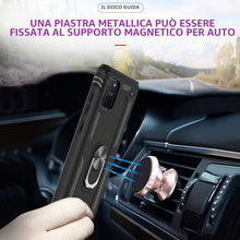 Carica l'immagine nel visualizzatore di Gallery, LeYi per Cover Samsung Galaxy S10 Lite / A91 Custodia con Vetro Temperato [2 Pack], Grado Militare 360° Magnetica Anello