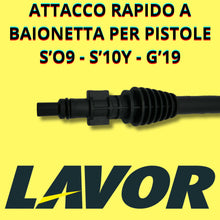 Carica l'immagine nel visualizzatore di Gallery, Lancia Porta Testina per Idropulitrice Lavorwash | Accessori e Ricambi Originali | Attacco Rapido a Baionetta per Pistol