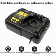 Carica l'immagine nel visualizzatore di Gallery, Waitley Caricabatterie 10,8 V 18 V compatibile con DeWalt XR DCB112 DCB115