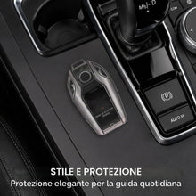 Carica l'immagine nel visualizzatore di Gallery, kwmobile Custodia Compatibile con BMW con display - Cover Chiavi Auto Protezione Copri Telecomando - Copertina Chiave - 