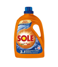 Carica l'immagine nel visualizzatore di Gallery, Sole Detersivo Lavatrice Liquido Bianco Splendente 123 Lavaggi