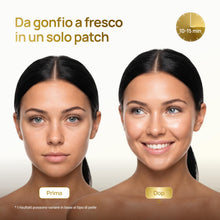 Carica l'immagine nel visualizzatore di Gallery, PLANTIFIQUE Patch Occhi Oro 24K Maschera Occhiaie Borse -20 Paia di Cerotti