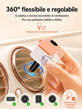 Carica l'immagine nel visualizzatore di Gallery, Profumatore Auto Elettrico per Bocchette, 20ml Océan Auto Profumo, Diffusore Ultrasuoni con 3 Modalità di Spruzzo, Deodo