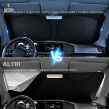 Carica l'immagine nel visualizzatore di Gallery, D-Lumina Parasole per Parabrezza Auto, Parasole Auto Parabrezza Interno, Resistente ai Raggi UV, Pieghevole e Portatile,