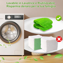 Carica l'immagine nel visualizzatore di Gallery, 10 Pezzi Cuffietta in Microfibra per Swiffer, Uso Umido e Secco