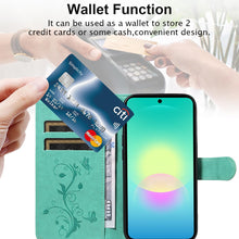 Carica l'immagine nel visualizzatore di Gallery, Cover Compatibile con Samsung Galaxy A27 5G, con 1 Pezzo Vetro Temperato Pellicola Protettiva, Pelle PU e Libro Flip Cus