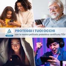 Carica l'immagine nel visualizzatore di Gallery, Deppa Pellicola Protettiva Anti-Luce Blu per iPhone 18 Pro/17 Pro, 2 Pezzi