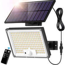 Carica l'immagine nel visualizzatore di Gallery, SIGRILL Faretti Solari a LED da Esterno, 172 LED Luce Solare LED Esterno con Sensore di Movimento, IP65 Impermeabile Luc