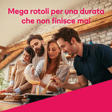 Carica l'immagine nel visualizzatore di Gallery, Scottex Quanto Basta, Carta Cucina, Opzione Mezzo Strappo, 6 Maxi Rotoli