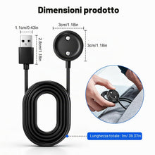 Carica l'immagine nel visualizzatore di Gallery, RUIZHI Cavo di ricarica USB per Suunto, caricatore magnetico compatibile con Suunto Race, Race S, Vertical, Ocean, 9 Pea