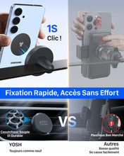 Carica l'immagine nel visualizzatore di Gallery, YOSH Porta Cellulare Auto Magnetico Universale, Supporto Telefono Auto