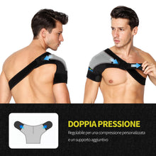 Carica l'immagine nel visualizzatore di Gallery, Tutore Spalla Destra per Uomini e Donne – Regolabile, Comodo e Leggero, Fascia Spalla Ideale per Dolori, Stiramenti e Ma