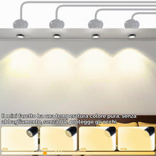 Carica l'immagine nel visualizzatore di Gallery, 2 Pezzi Mini Spot Light: Mini Spot Light con interruttore, piccola luce d'accento, USB 5V 3 W Illuminazione puntiforme p