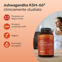 Carica l'immagine nel visualizzatore di Gallery, Nutravita Ashwagandha Bio 500mg - 60 Capsule - Bio Certificata Ashwaganda