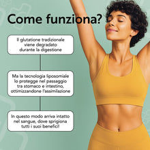 Carica l'immagine nel visualizzatore di Gallery, Glutatione Liposomiale 250 mg PiùLife, 60 Capsule Vegetali