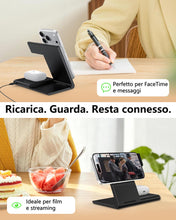 Carica l'immagine nel visualizzatore di Gallery, Stazione di Ricarica Magnetica 3 in 1, Compatibile MagSafe