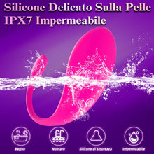 Carica l'immagine nel visualizzatore di Gallery, Vibratoreper Donna Professionale Ovetto Vibrante Donna Telecomando con App 9 Modalità Sexytoysys Coppia Vibratore per Vi