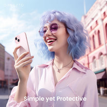 Carica l'immagine nel visualizzatore di Gallery, ORNARTO Cover per iPhone 15 Silicone,Antiurto,Rosa Creta