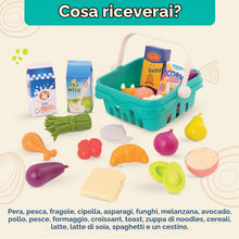 Carica l'immagine nel visualizzatore di Gallery, B. toys Freshly Picked, Cestino con Alimenti Giocattolo