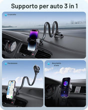 Carica l'immagine nel visualizzatore di Gallery, APPS2Car Supporto Cellulare auto Ventosa, Universale Porta Cellulare Auto 360° di Rotazione per Parabrezza Cruscotto boc
