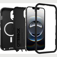 Carica l'immagine nel visualizzatore di Gallery, OtterBox Cover Defender MagSafe per iPhone 17e/16e/15/14/13, Nero