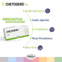 Carica l'immagine nel visualizzatore di Gallery, CHETOGERD® GEL, Digestione e Controllo Acidità gastrica | Omega Pharma