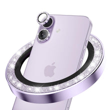 Carica l'immagine nel visualizzatore di Gallery, CloudValley Pellicola Protettiva Per Obiettivo Della Fotocamera Con Glitter Per iPhone 17, Vetro Temperato HD Antigraffi