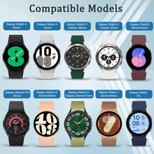 Carica l'immagine nel visualizzatore di Gallery, Cinturino per Samsung Galaxy Watch 4 40mm/44mm Cinturino Galaxy Watch 4 Classic 42mm/46mm, Galaxy Watch 6/6 Classic 43mm