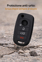 Carica l'immagine nel visualizzatore di Gallery, Tech11 Fiat 500X - Protezione in Silicone per Telecomando Chiave per Fiat 500X - Fiat 500X - Fiat Tipo. (Controllare la 