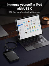 Carica l'immagine nel visualizzatore di Gallery, UGREEN Cavo Type C a Micro USB 3.0 10Gbps Cable Disco Rigido Esterno (0.5M)