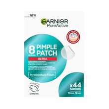 Carica l'immagine nel visualizzatore di Gallery, Garnier Pimple Patch Ultra Cerotti Idrocolloidali, Pure Active, 44 pezzi