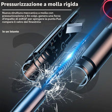 Carica l'immagine nel visualizzatore di Gallery, 3 Pezzi Martello Sicurezza Auto, Strumento Fuga 2 in 1
