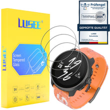 Carica l'immagine nel visualizzatore di Gallery, LUSEE 3 Pezzi Vetro Temperato per Suunto Race S Pellicola Protettiva [Anti graffio] [durezza 9H] [Chiaro HD] Vetrino Pro