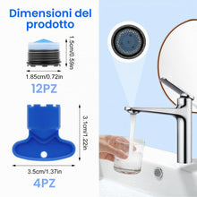 Carica l'immagine nel visualizzatore di Gallery, 12 Pz Aeratore Rubinetto Cucina, M18.5 Filtri Rubinettos, Rompigetto Rubinetto Cucina, Filtri Rubinetti Lavandino, Ugell