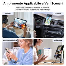 Carica l'immagine nel visualizzatore di Gallery, UGREEN Adattatore USB C a USB C 2 In 1 PD 60W Carica Rapida Magnetico