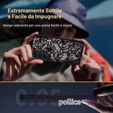Carica l'immagine nel visualizzatore di Gallery, Tawarror Custodia per Samsung Galaxy A17 5G/4G, Motivo Fiori di Pizzo Vintage con Effetto Opaco Traslucido, Cover Protet