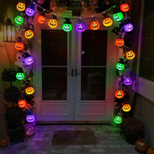 Carica l'immagine nel visualizzatore di Gallery, Decorazione per Halloween, per interni, 5 metri, 30 LED, con batteria a 30 LED, per Halloween, decorazione di Halloween,