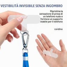 Carica l'immagine nel visualizzatore di Gallery, Toppa per Cordino Cellulare Universal,8pcs Linguetta Telefonolinguetta Di Fissaggio Per Cordino Catena Per Cellulare, Ad