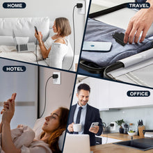 Carica l'immagine nel visualizzatore di Gallery, Vemfay USB C Adapter 45W Caricatore USB C 45WX2 +2MX2 cavo USB-C Caricabatterie per Samsung S25/S24/S23/ S22 /S21 /S21 U