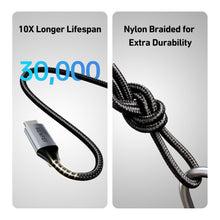 Carica l'immagine nel visualizzatore di Gallery, BENFEI Cavo USB C USB C 60W [4Pezzi 2x1M+2x2M], Cavo USB Type-C Ricarica Rapida, New Nylon Cavo Tipo C Caricabatterie Ce