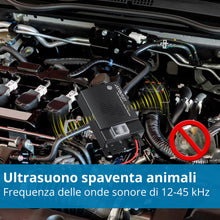 Carica l'immagine nel visualizzatore di Gallery, AUTOUTLET Repellente ad Ultrasuoni per Auto 2 Pezzi, Scaccia Topi Professionale, per Protezione Motori 12V, Cavo da 50cm